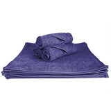 1x Face Towel Navy Blue