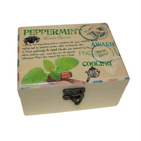 Aromatherapy Box - Holds 12 (Design D)