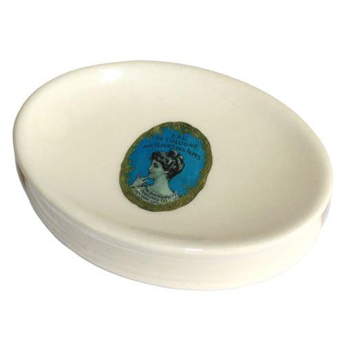 Eau De Cologne - Ceramic Soap Dish