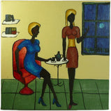 Girls Talk - 30cm x 30cm