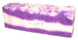 Lavender Olive Oil Artisan Soap Slice