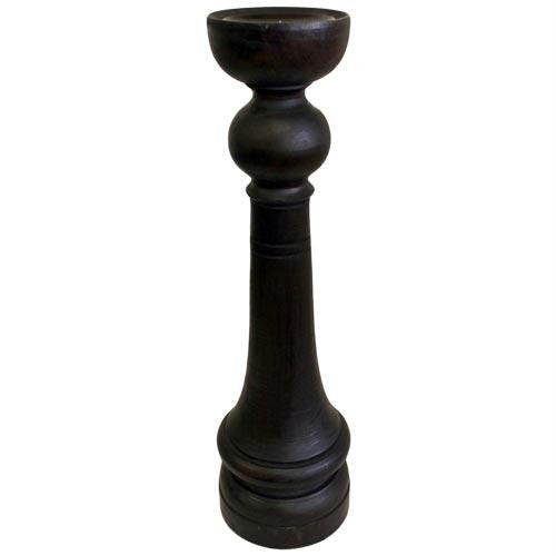 Tallest Antique Chunky Dark Candlestick