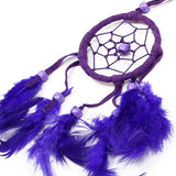 6x Bali Dreamcatchers - Small Round - Turq-Pink-Purp