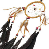 6xBali Dreamcatchers - Medium Round - Cream-Coffee-Choc