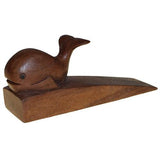 Handcarved Wooden Door-Stop - Whale