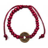 Good Luck Feng Shui Bracelet - Red