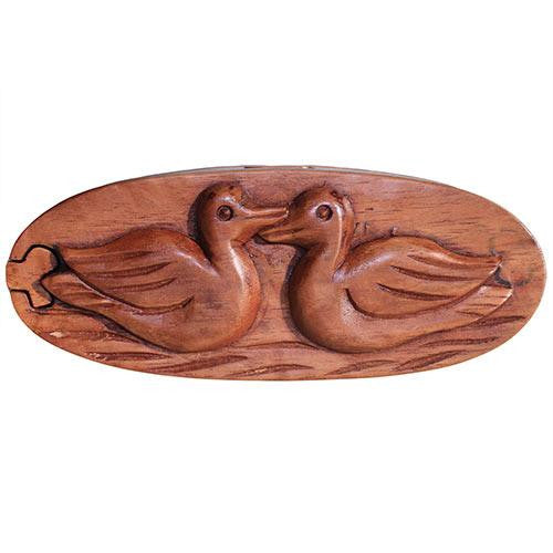 Bali Puzzle Box - Two Ducks