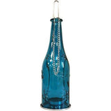 Recycled Bottle Lantern - Teal