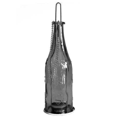 Recycled Bottle Lantern - Grey