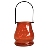 Recycled Candle Lantern - Amber