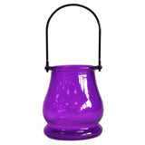 Recycled Candle Lantern - Lavender