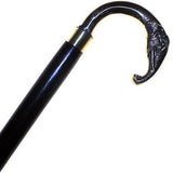 Walking Stick with brass handle - Elephant Herd