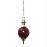 Red Jasper Sphere Pendulum