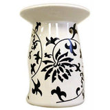 Patterned White Oil Burner