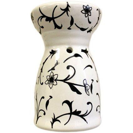 Sml Patterned White Oil Burner