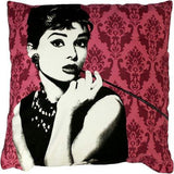 Designer Cushion - Audrey on Pink