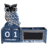 Day to Remember pen holder - Blue Owl