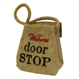 Sm Jute Ton Shape - Welcome Door Stop