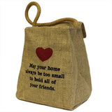 Lrg Jute Ton Shape Door Stop - May Your Home