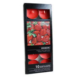 Scented Nightlights - Strawberry - 10 Per Pack