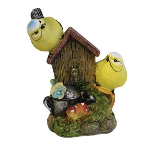 Tweet Alert - Two Birds on Bird House