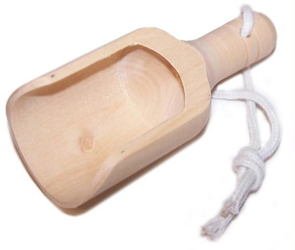 Mini Wooden Scoop