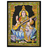 Indian Wall Art Print - Saraswati