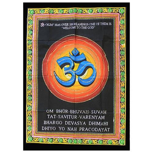 Indian Wall Art Print - Om