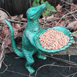 Cast Iron Bird Feeder - Lizard & Shell