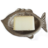 Cast Iron Soap Dish - Fish - Natural