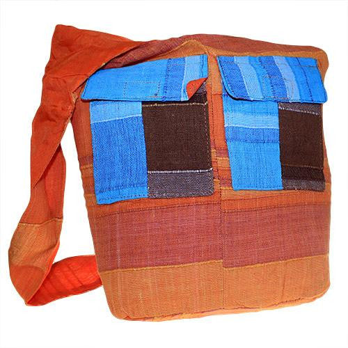 Ethnic Bag - Multi Patch - Natural Oranges