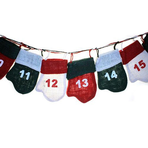 Elf Mittens Advent Calendar