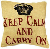 Cushion Cover Keep Calm