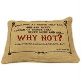 Jute Cushion Cover - Why Not?