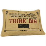 Jute Cushion Cover - Think Big