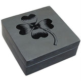 Lucky Stone Box - Four Leaf Clover