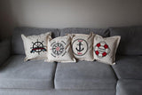 Nautical Cushion Covers - Smooth Sailing