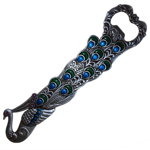 Bottle Opener - Peacock