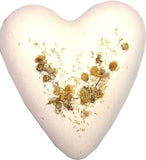 Megafizz Bath Heart - Chamomile & Honey