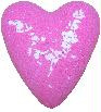 Megafizz Bath Heart - Jasmine Wings