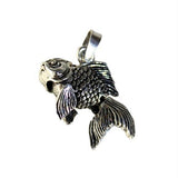 Silver Goldfish Pendant