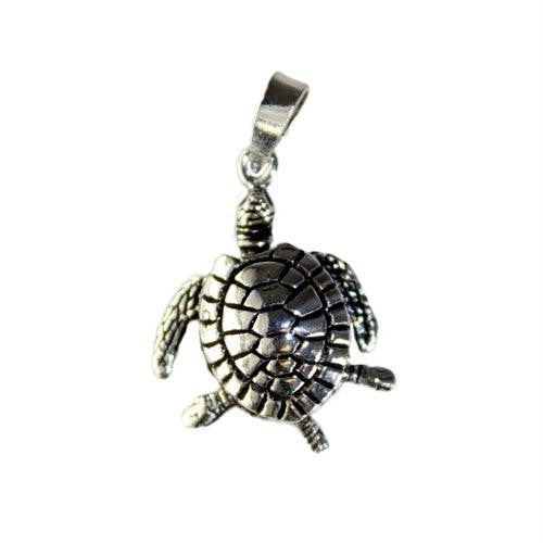 Silver Turtle Pendant