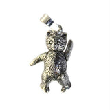 Silver Teddy Bear Pendant