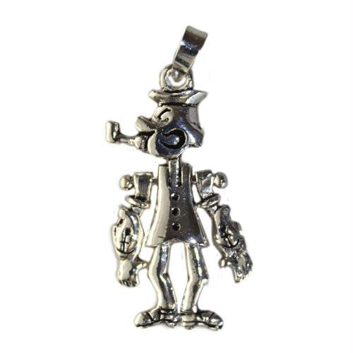 Silver Popeye Pendant