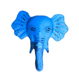 Metal Hook - Elephant - Blue