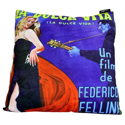 Retro Cinema Cushion Cover - La Dolce Vita