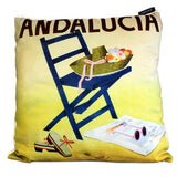 Spanish Holiday Cushion Cover - Andalucian