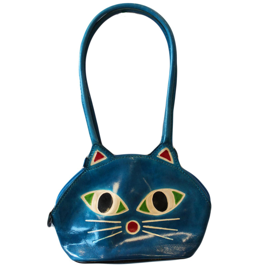 Pussy Cat Bag - Turquoise