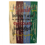 Rough Wooden Sign - Chocolate