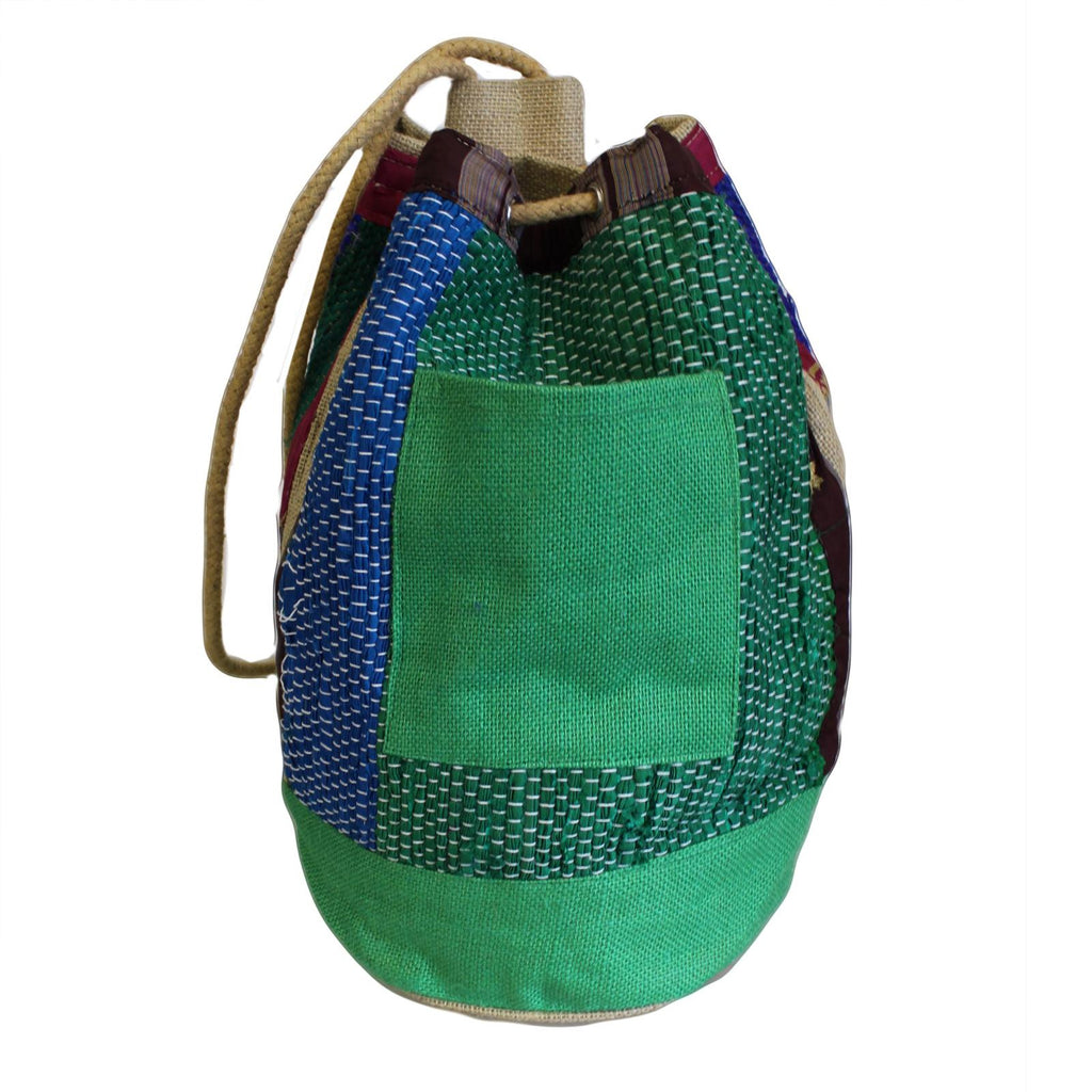 Rugrat Duffle Bag - Green Detail